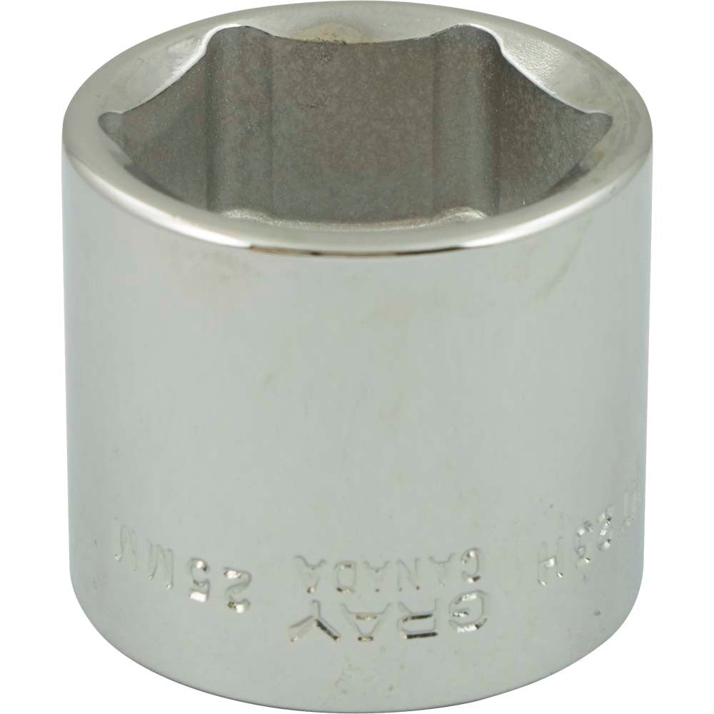Socket - 3/8" Drive, 25mm Hex, 6-Point