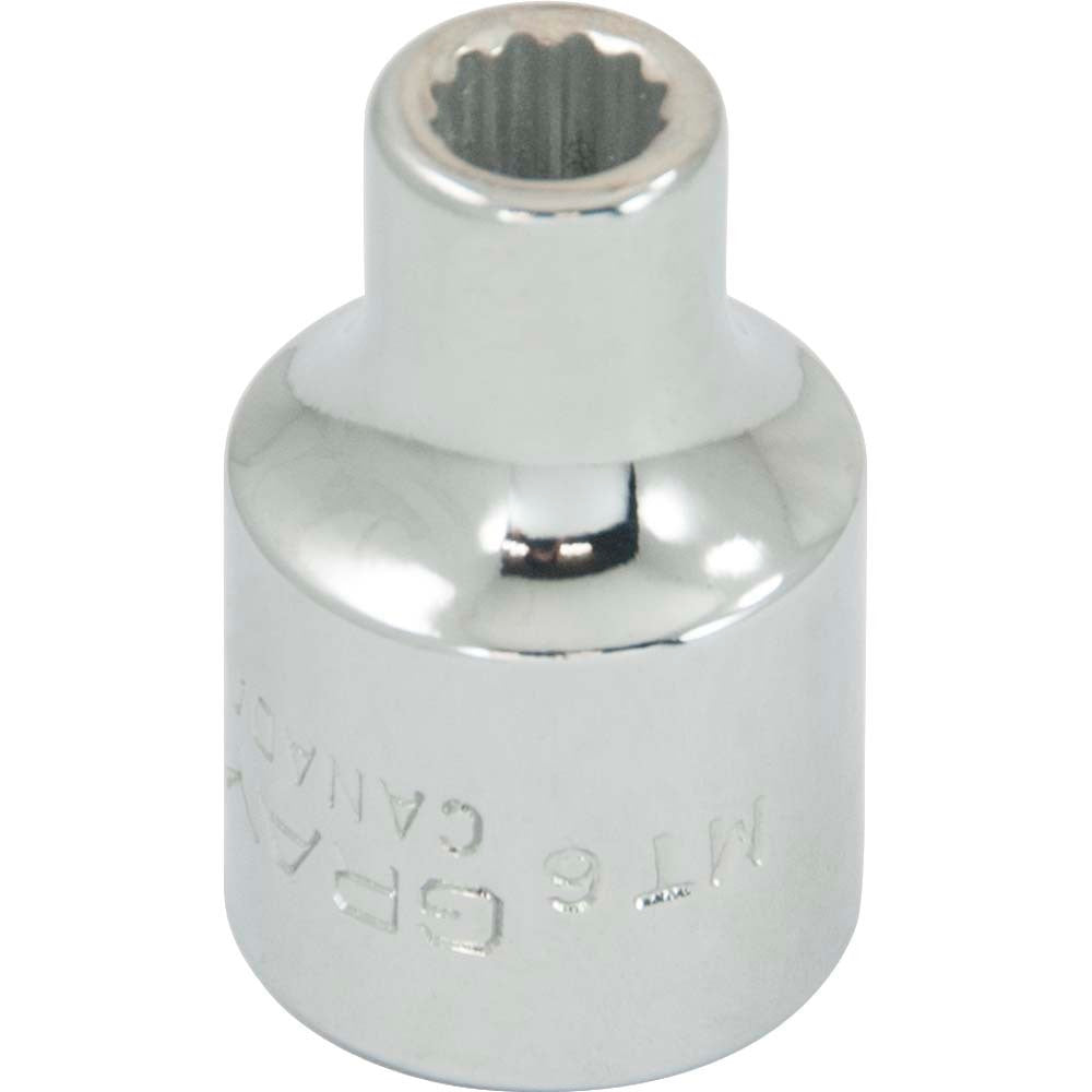 Socket - 3/8" Drive, 6mm Hex, 12-Point
