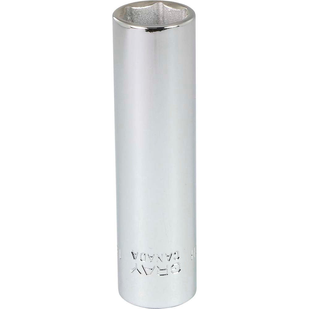 Deep Socket - 3/8" Drive, 12mm Hex, 6-Point