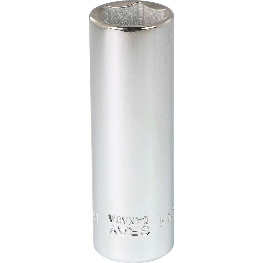 Deep Socket - 3/8" Drive, 15mm Hex, 6-Point