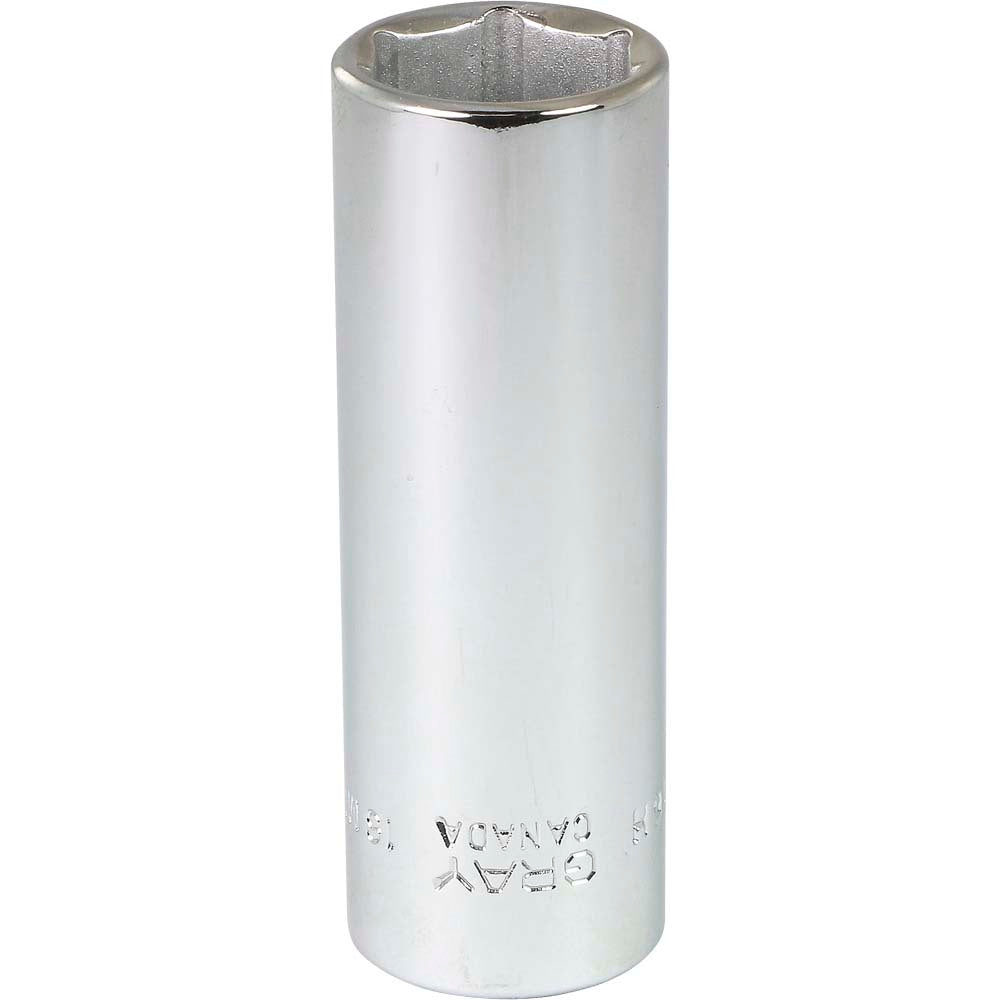 Deep Socket - 3/8" Drive, 16mm Hex, 6-Point