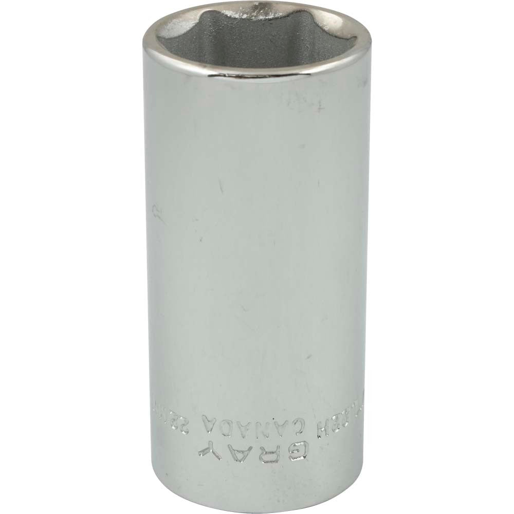 Deep Socket - 3/8" Drive, 22mm Hex, 6-Point