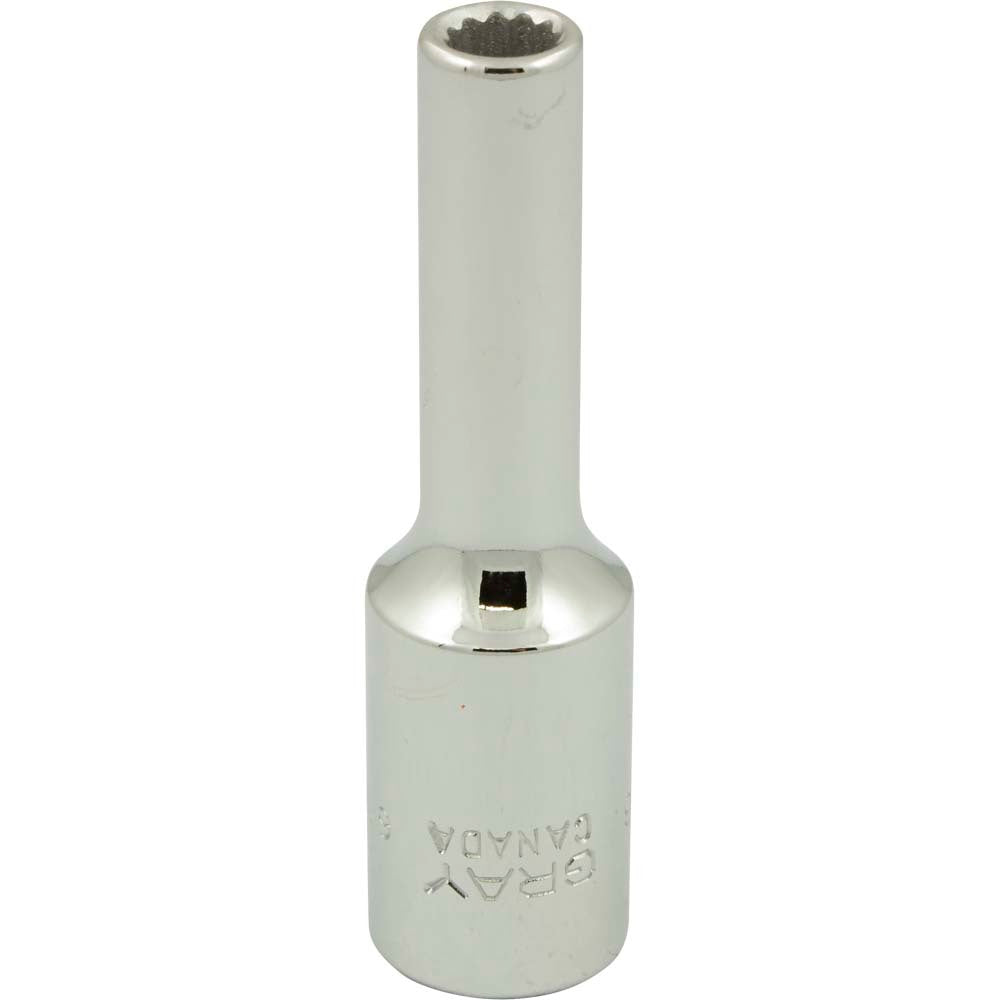Deep Socket - 3/8" Drive, 6mm Hex, 12-Point