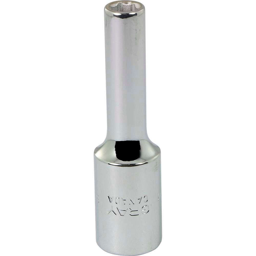 Deep Socket - 3/8" Drive, 6mm Hex, 6-Point