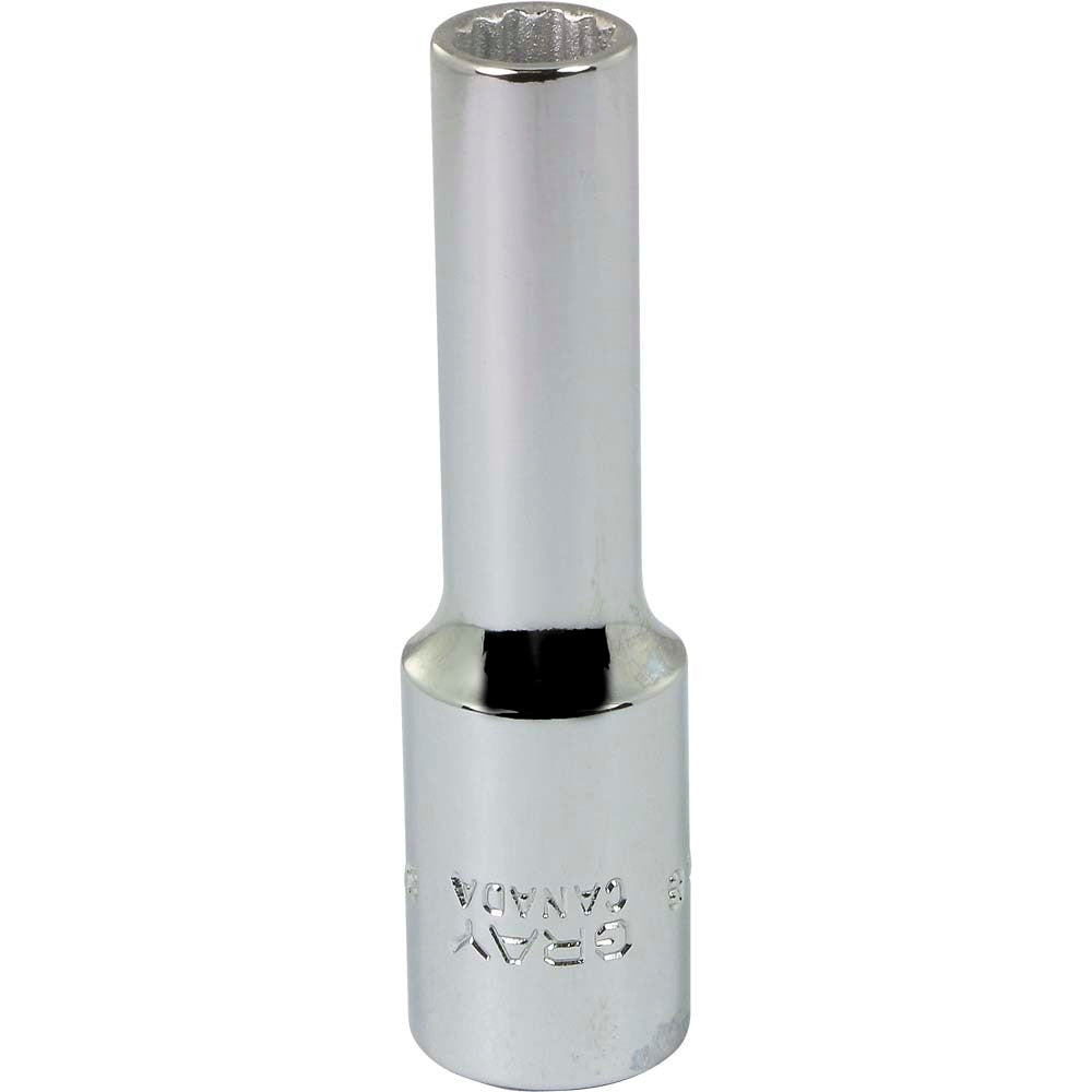 Deep Socket - 3/8" Drive, 8mm Hex, 12-Point