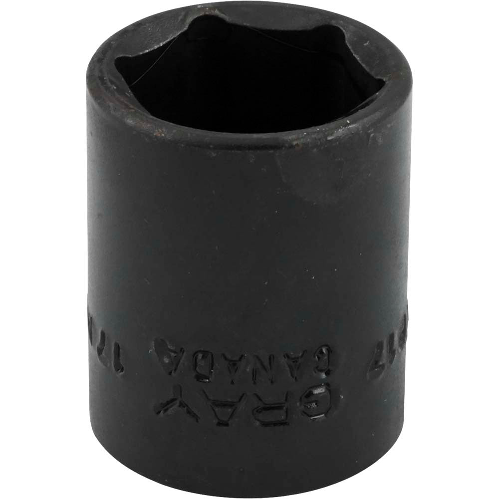 Socket - 17mm x 3/8" Drive 6-Point Regular