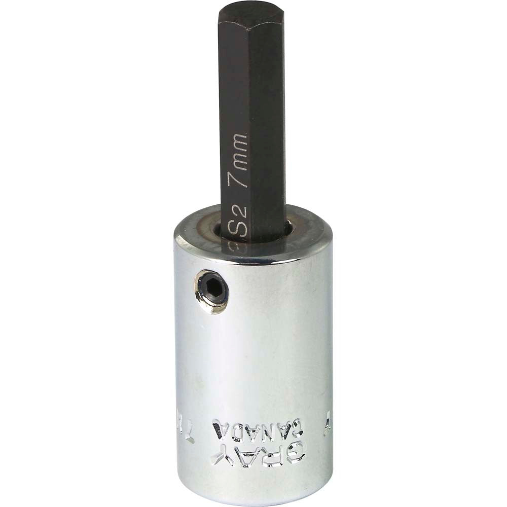 Socket - Hex Head, 3/8" Drive, 7mm Hex