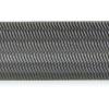 Lime lisse demi-ronde double coupe 10''