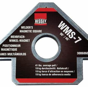 Arrowhead Welder's Magnetic Set-Up Square 90 And 45 Degree Angles