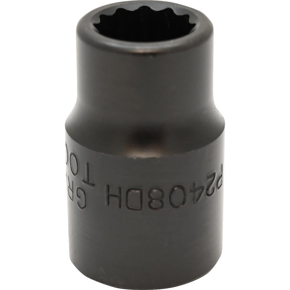 Impact Box Socket 1/2" Drive 1/2" 12-Point