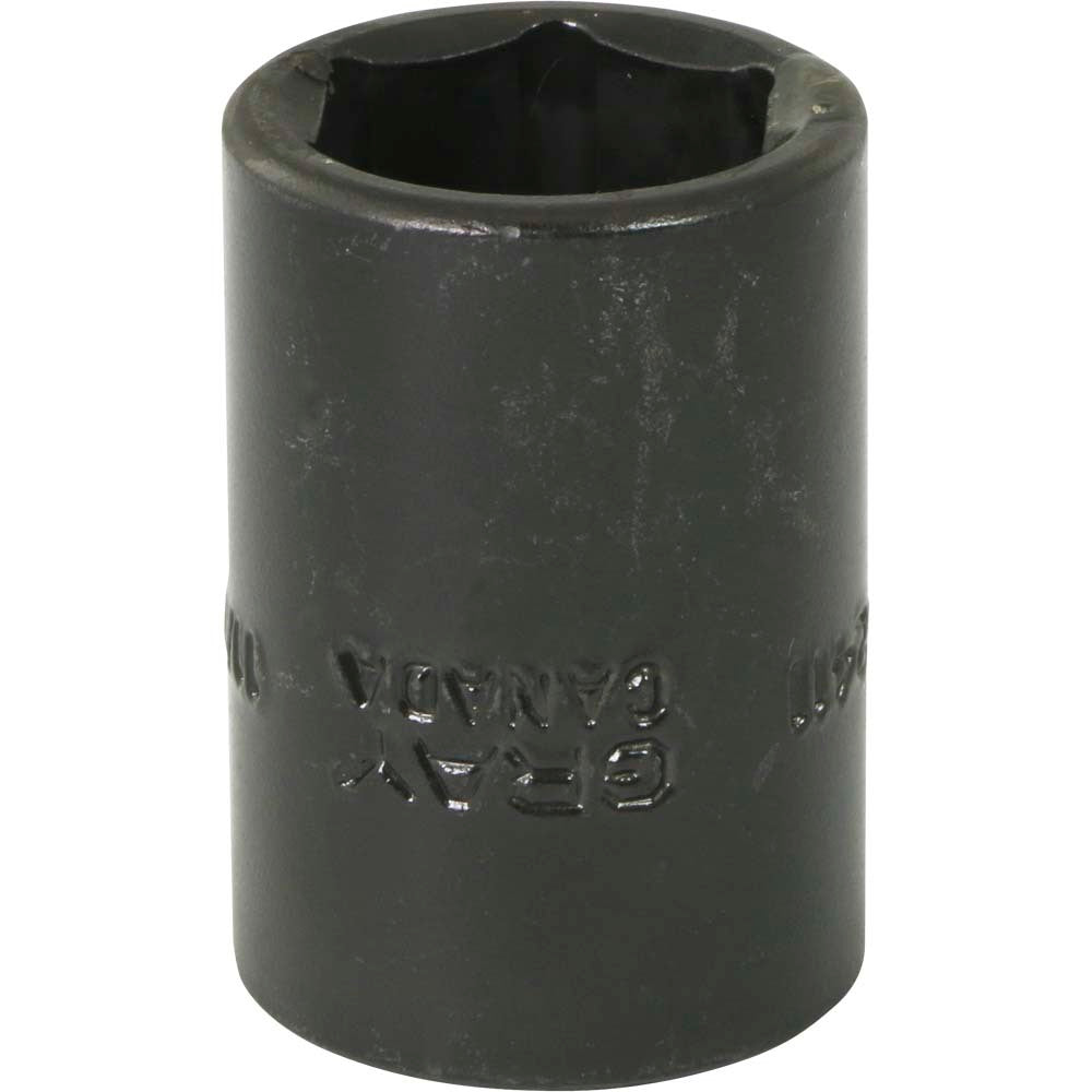 Impact Socket - 1/2" Drive, 11/16" Hex, 6-Point - Precision
