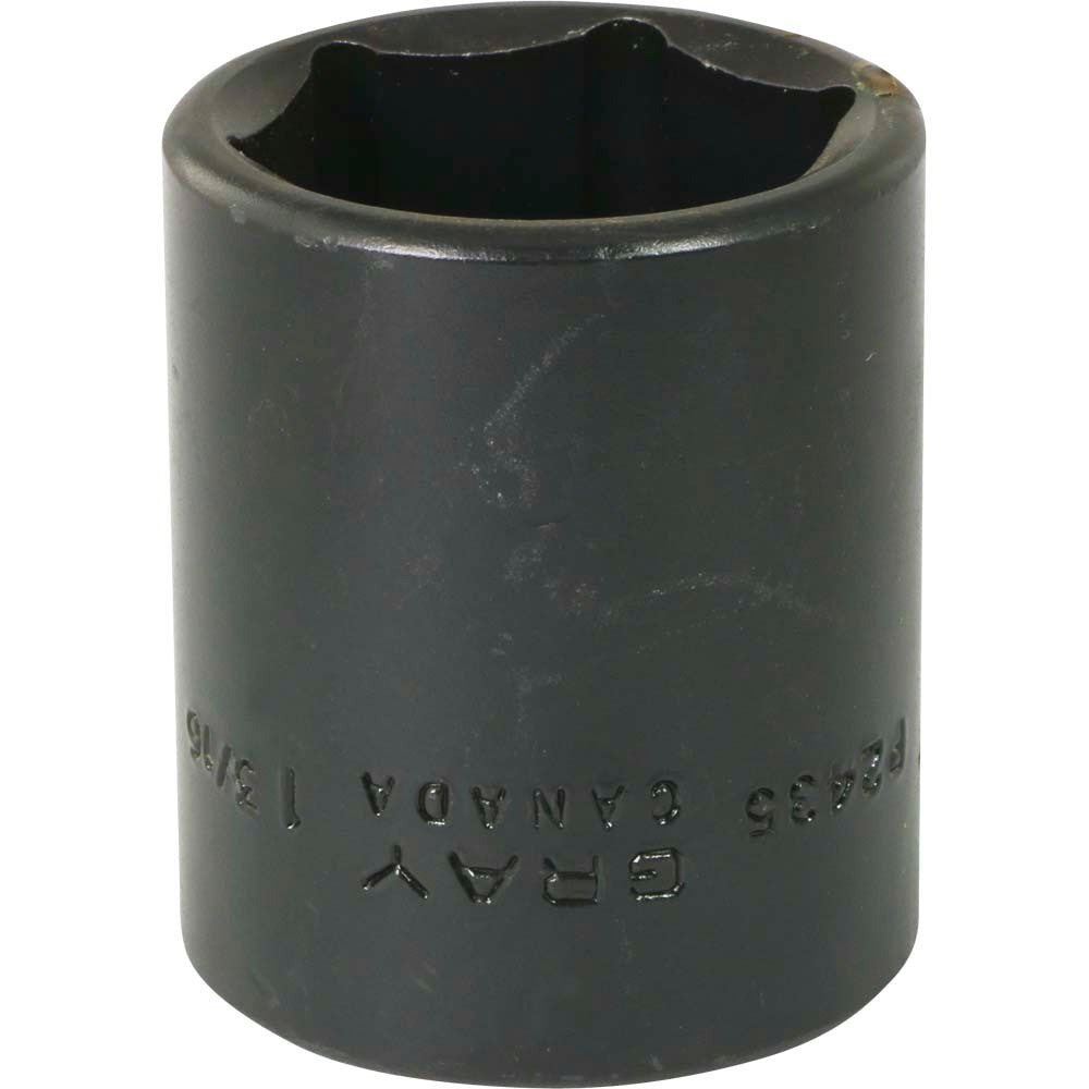 Impact Socket - 1/2" Drive, 1-3/16" Hex, 6-Point - High Torque