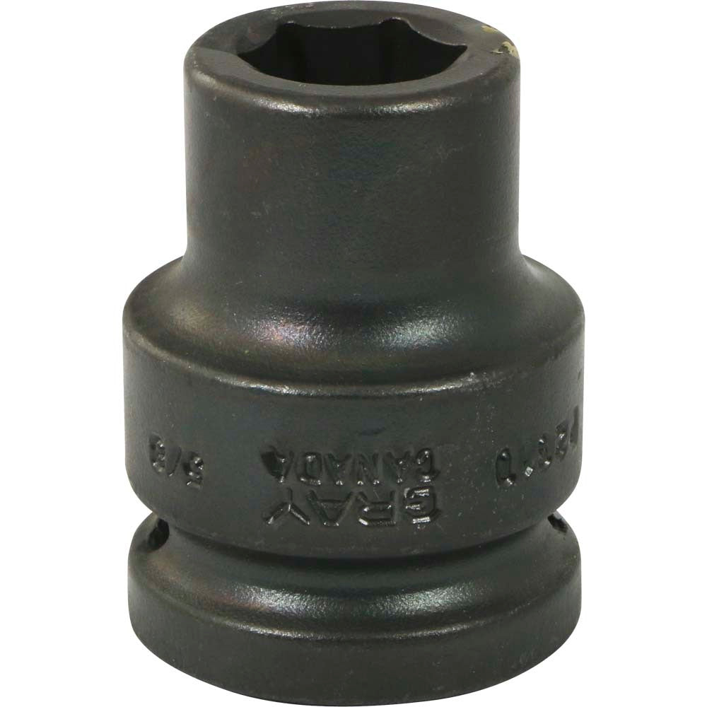 Impact Socket - 3/4" Drive, 5/8" Hex, 6-Point