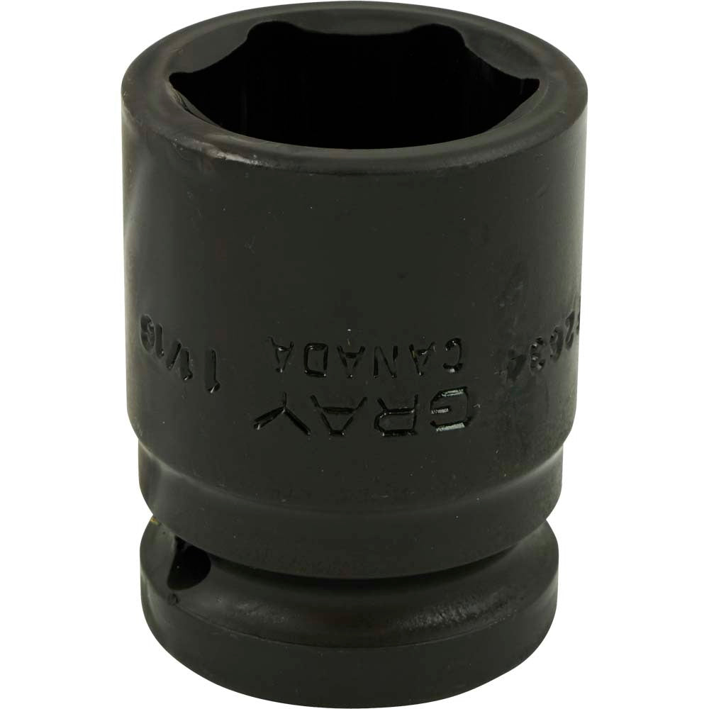 Impact Socket - 3/4" Drive, 1-1/16" Hex, 6-Point