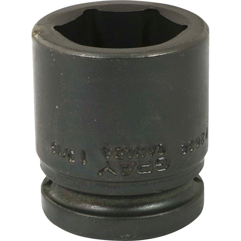 Impact Socket - 3/4" Drive, 1-3/16" Hex, 6-Point