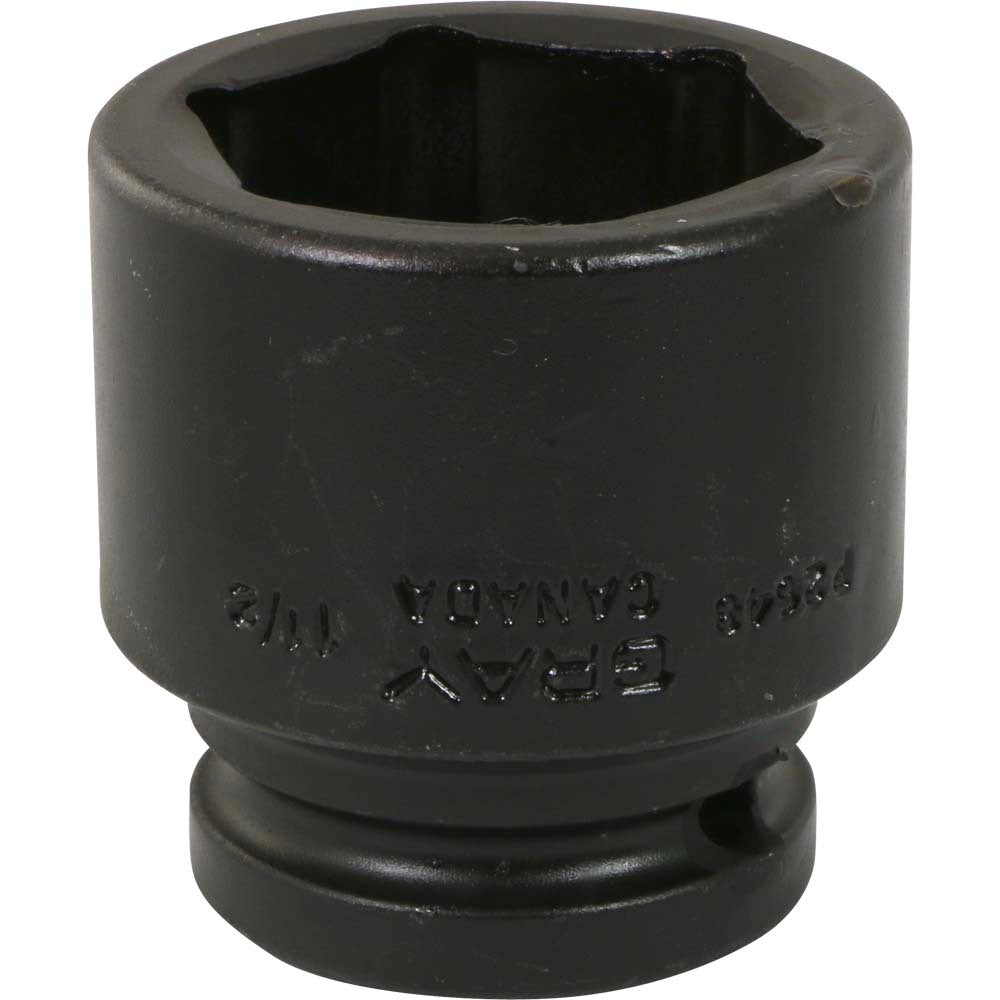 Impact Socket - 3/4" Drive, 1-1/2" Hex, 6-Point
