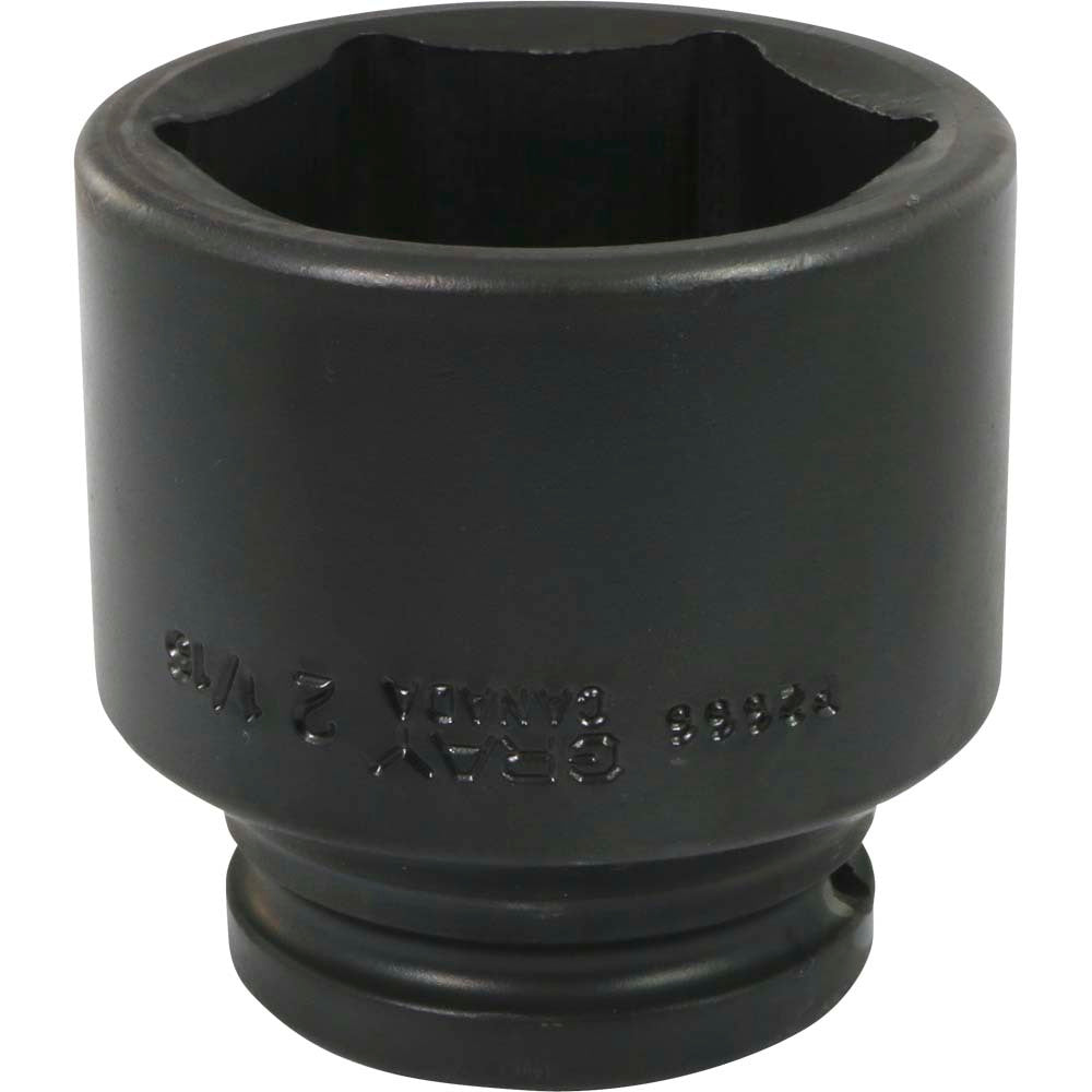 Impact Socket - 3/4" Drive, 2-1/16", Hex, 6-Point