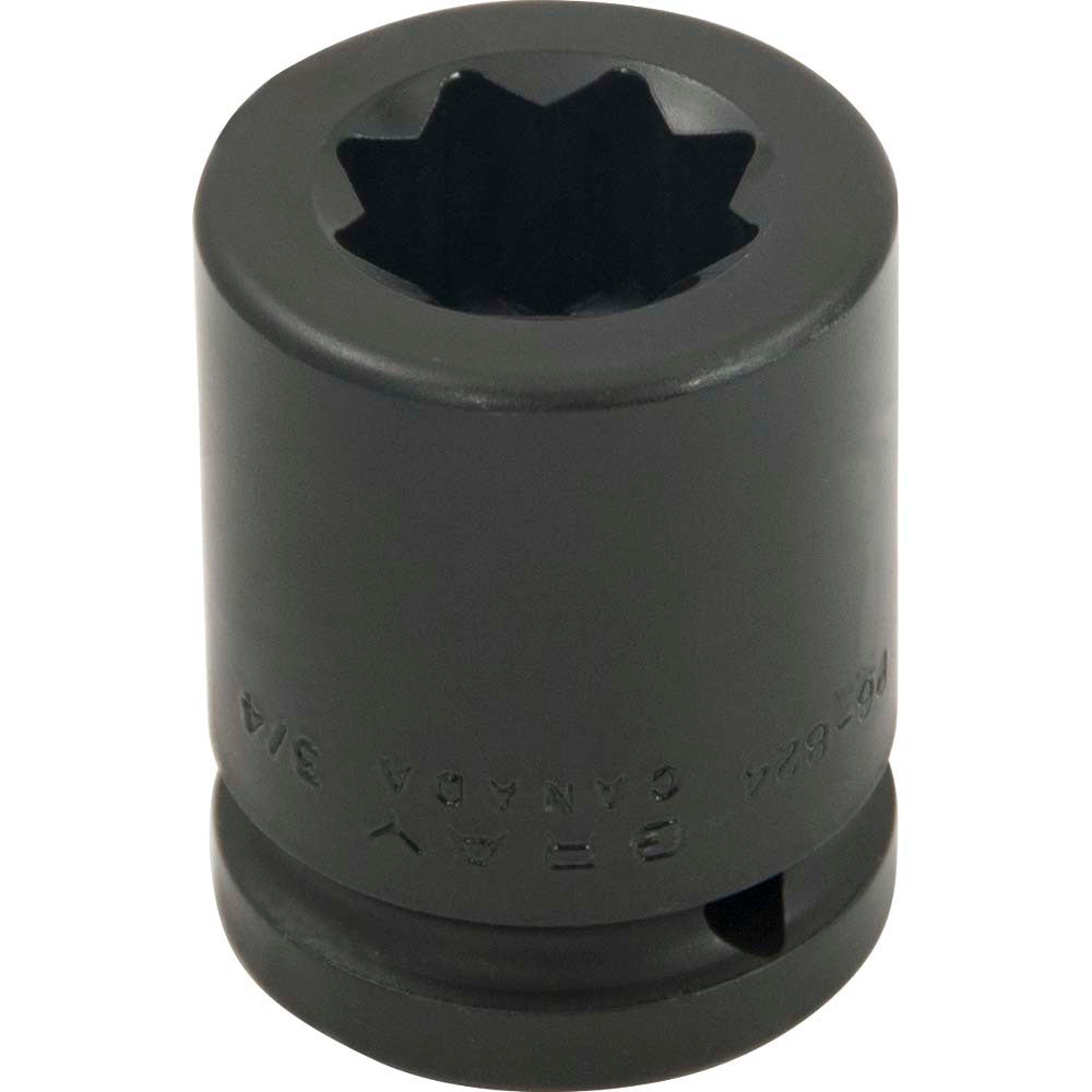 Socket - 3/4" Drive, 8-Point, 3/4"