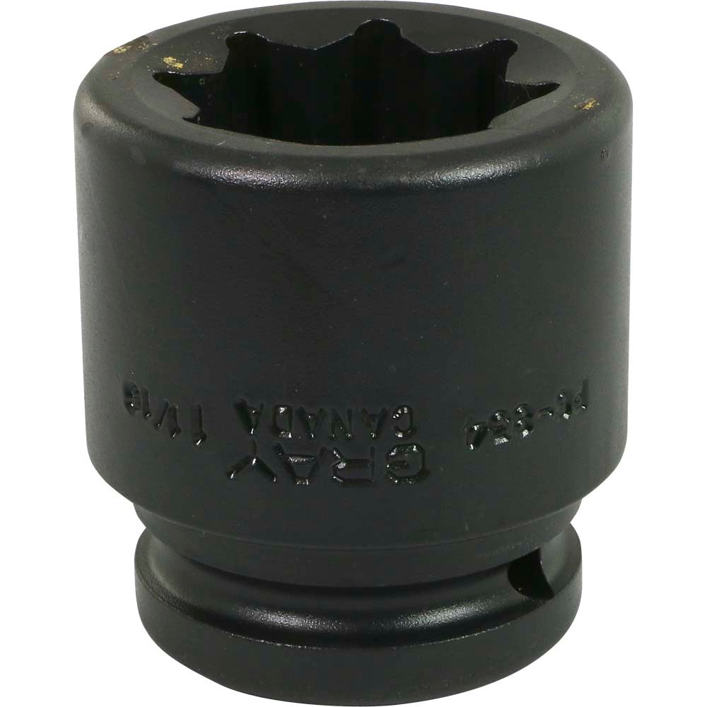 Socket - 1-1/16" x 3/4" Drive, 8-Point, Regular, Impact