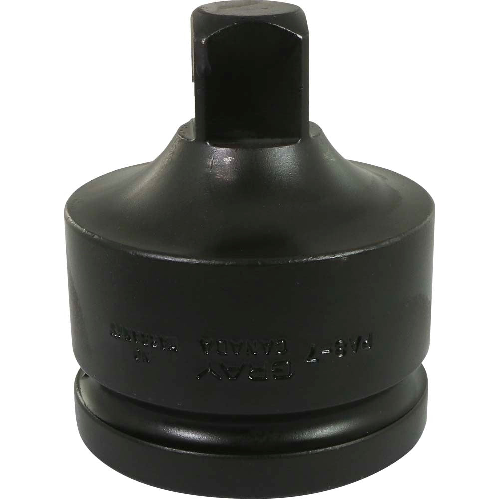 Impact Adapter 1" Male to 1-1/2" Female Black
