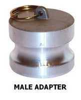 3" Partie DP Aluminium, 25/pqt