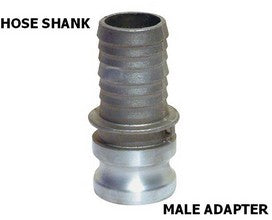 2" Partie C Aluminium, 25/pqt