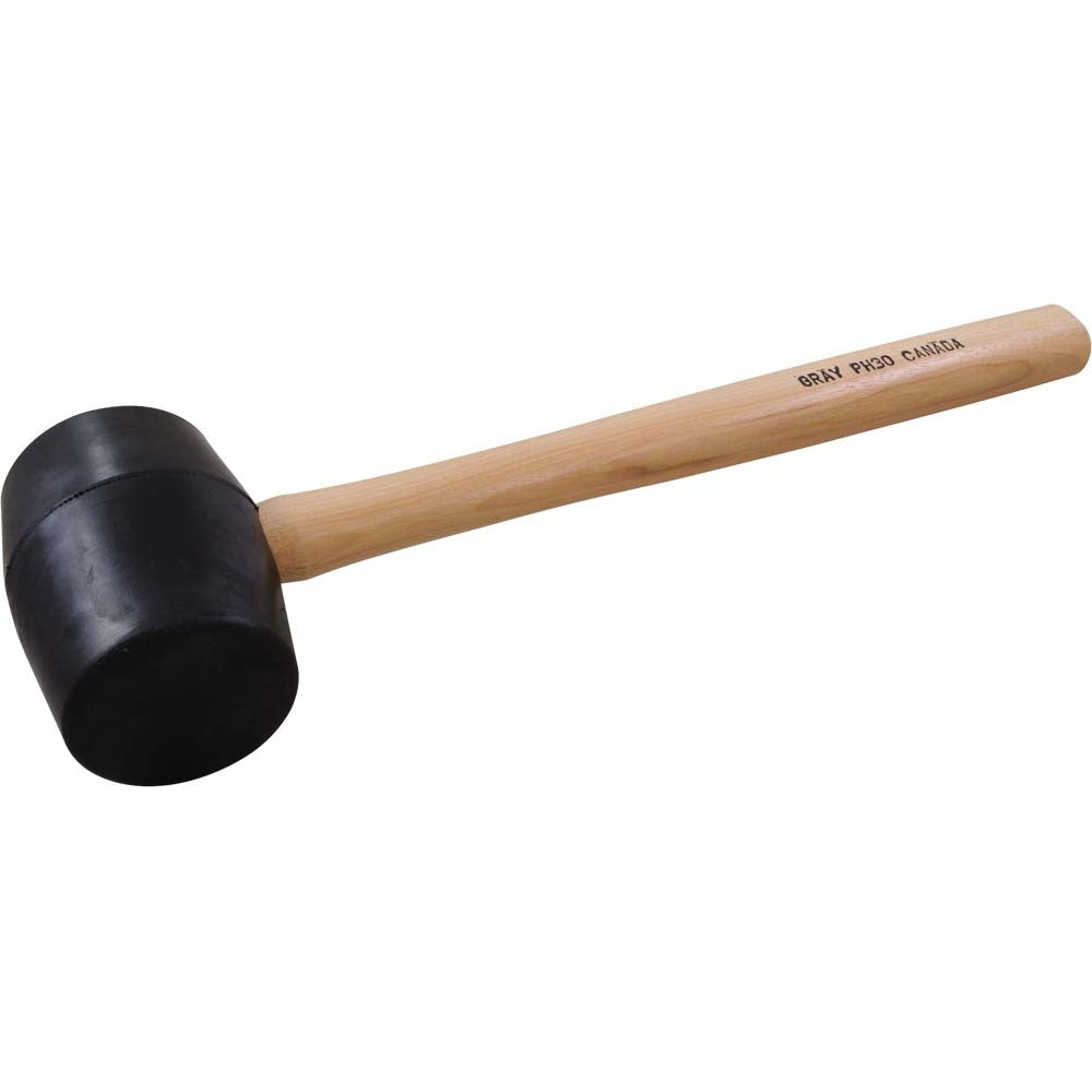 Mallet - Fender, Black Rubber, 16-1/2"