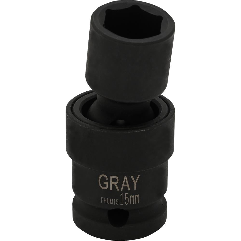 U-Joint - 15mm x 1/2" Drive 6-Point Standard