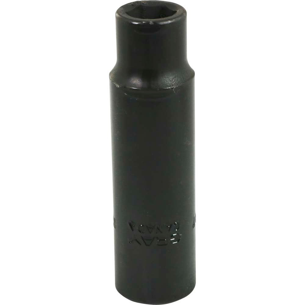 Impact Socket - 1/2" Drive, 7/16" Hex, 6-Point - Precision