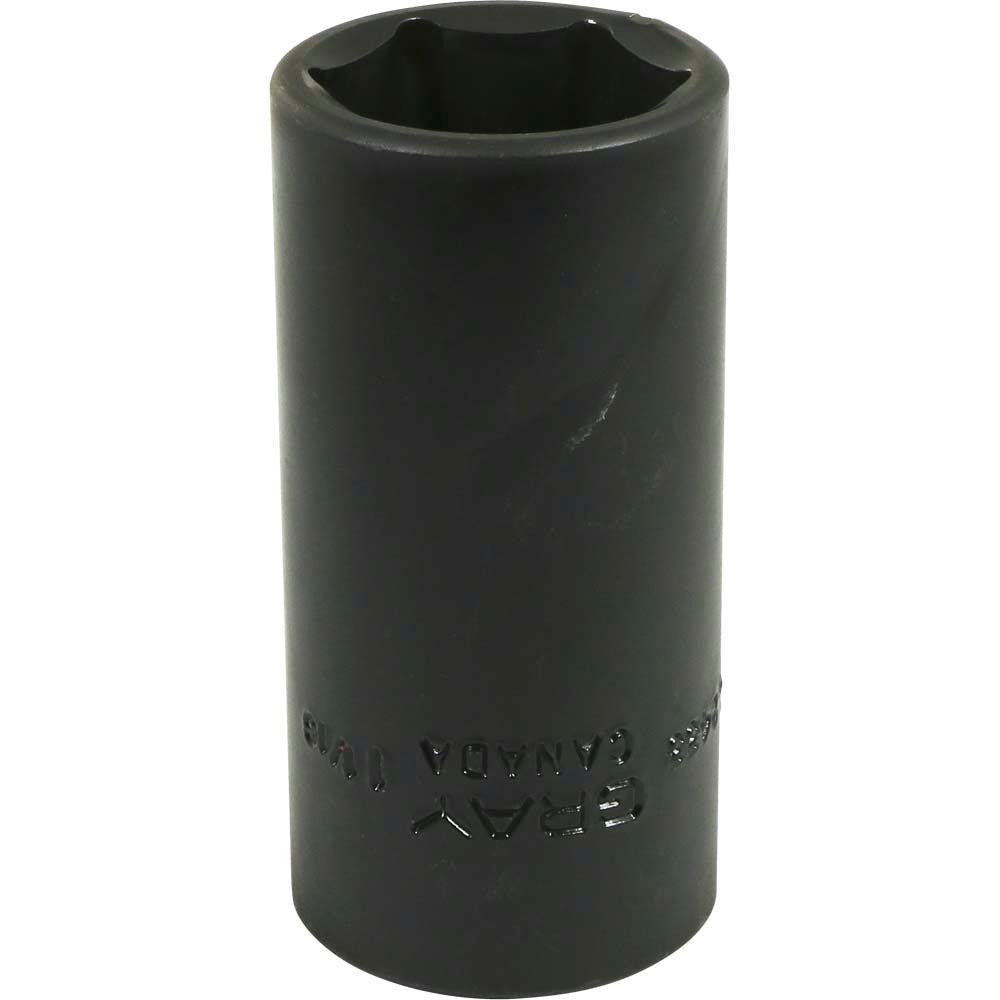 Impact Socket - 1/2" Drive, 1-1/16" Hex, 6-Point - Heavy-Duty