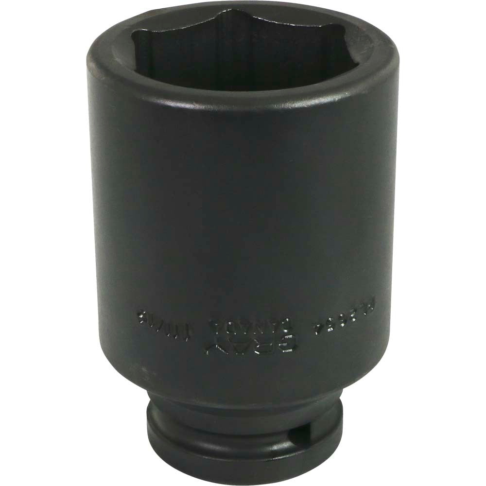 Socket - 1-11/16" x 3/4" Drive, 6-Point, Deep, Impact