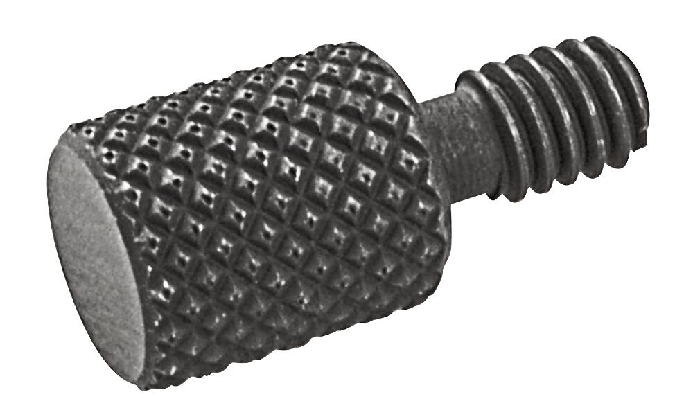 Extra-Length Contact Point High Grade Steel Hardened And Ground 1/4" Long Flat End #4-48 Screw Thread