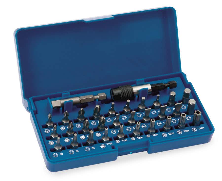 32 pc 1/4" Hex Shank SAE Power Bit Set (Blue-Point®)