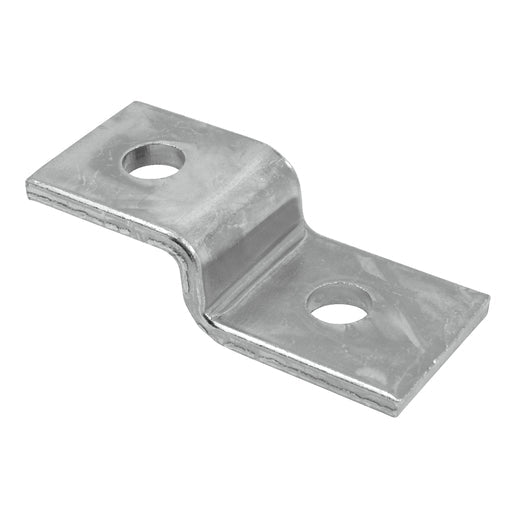 Z-Shape Support 2-Hole 1" Galvanized