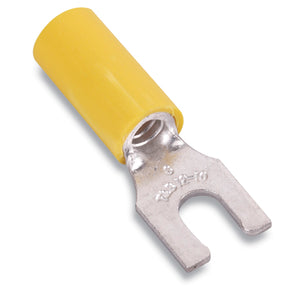Nylon Locking Fork Terminal 12-10 1/4"