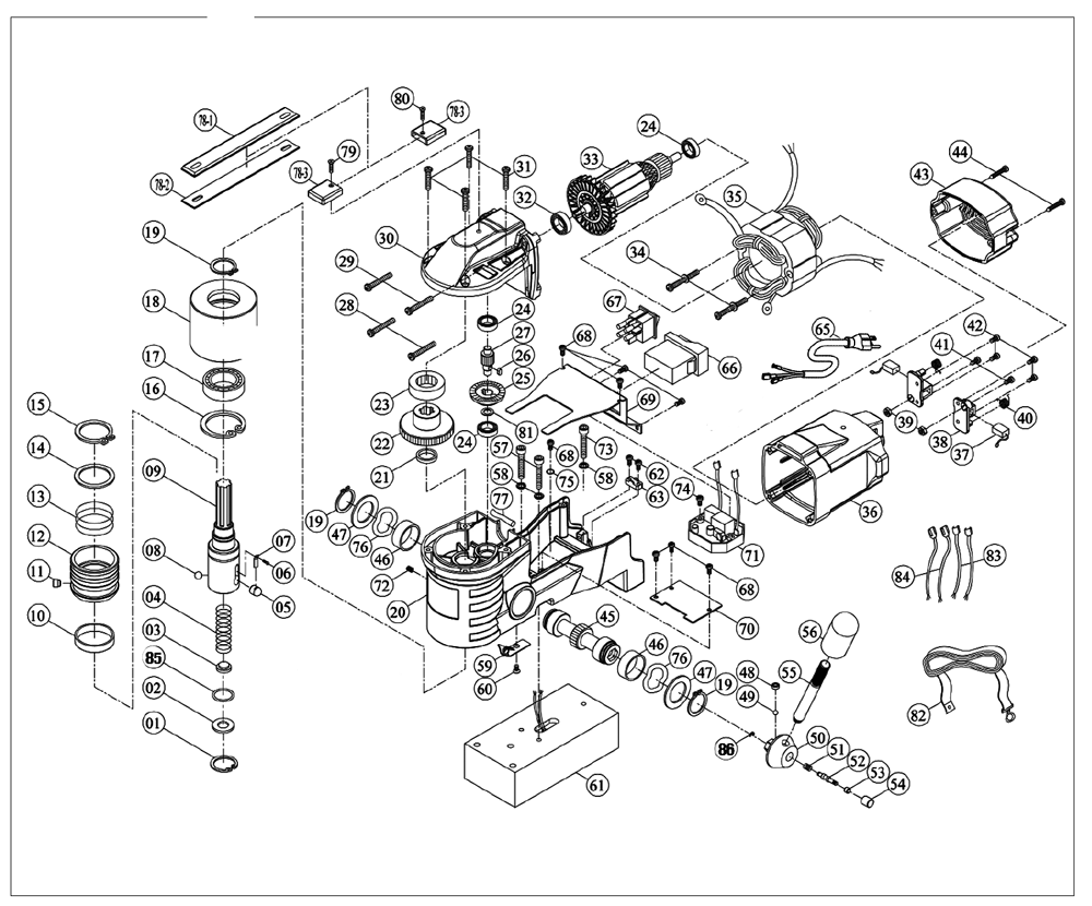 Armature - RB3033, M1X6T, 110 V (vendu à l'unité 1) pour une fonctionnalité fiable