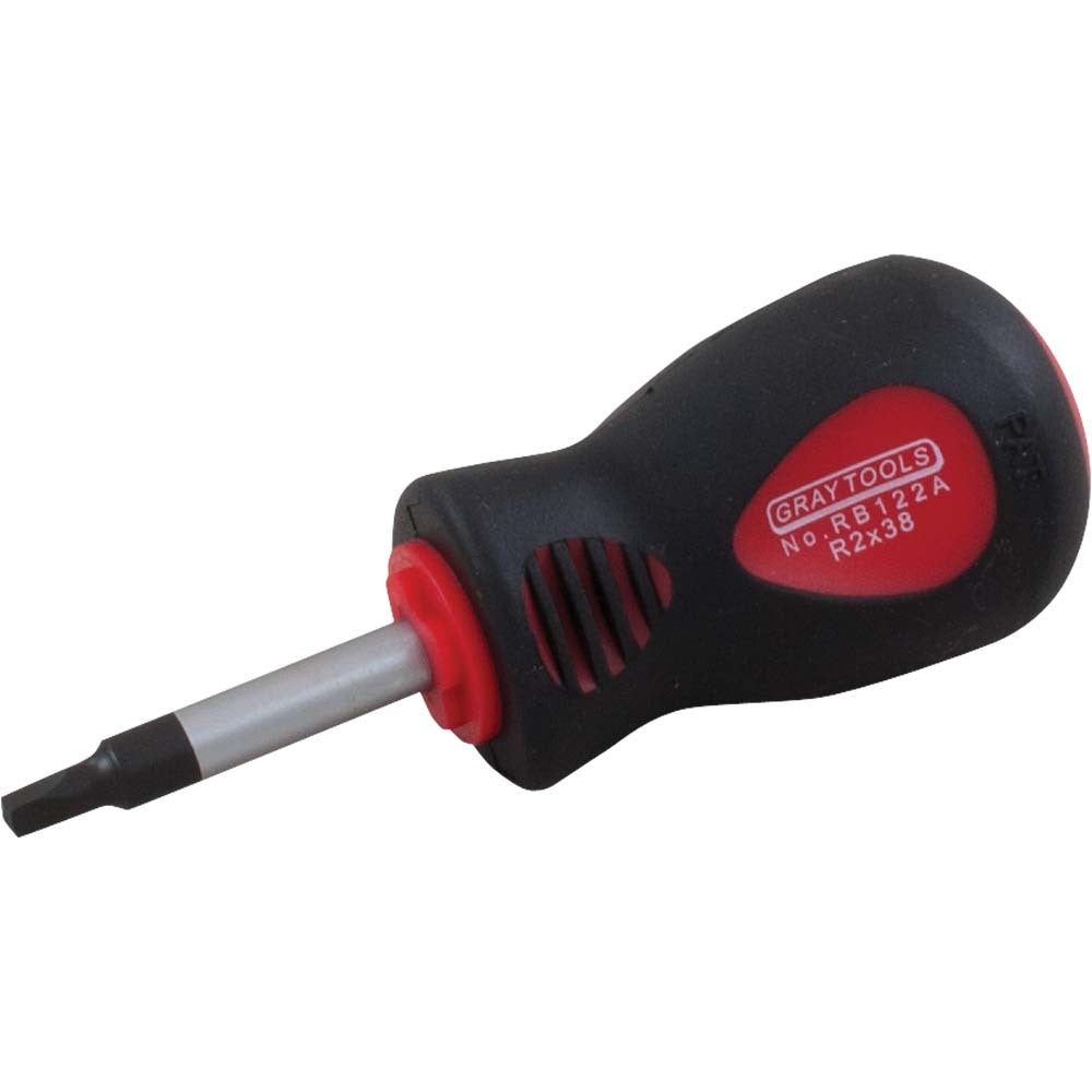 Stubby Square Recess Screwdriver Precision