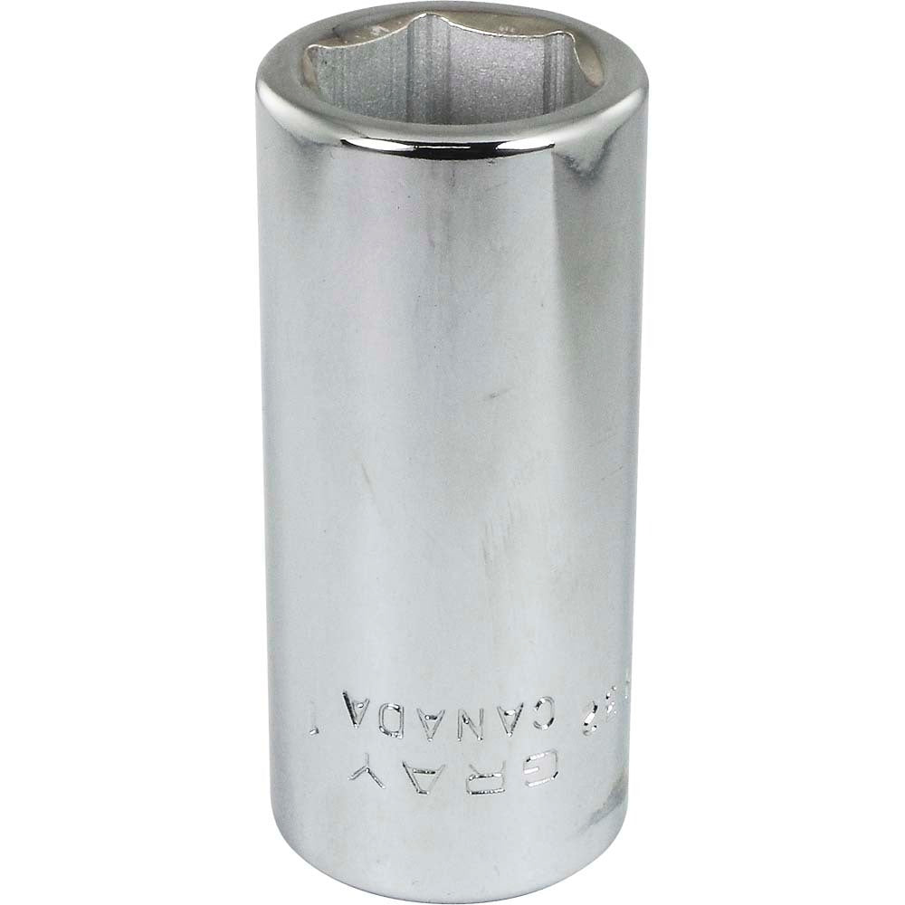 Socket - Deep, 3/4" Drive, 1" Hex, 6-Point