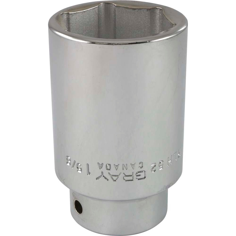 Socket - Deep, 3/4" Drive, 1-5/8" Hex, 6-Point