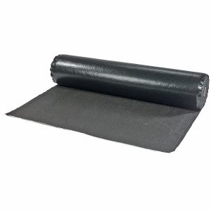 RailRoad Mat, Black, Cellulose/Polyethylene, 59" W x 100' L