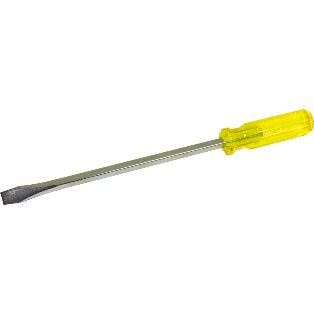 Screwdriver - Flat, 10" Square Shank