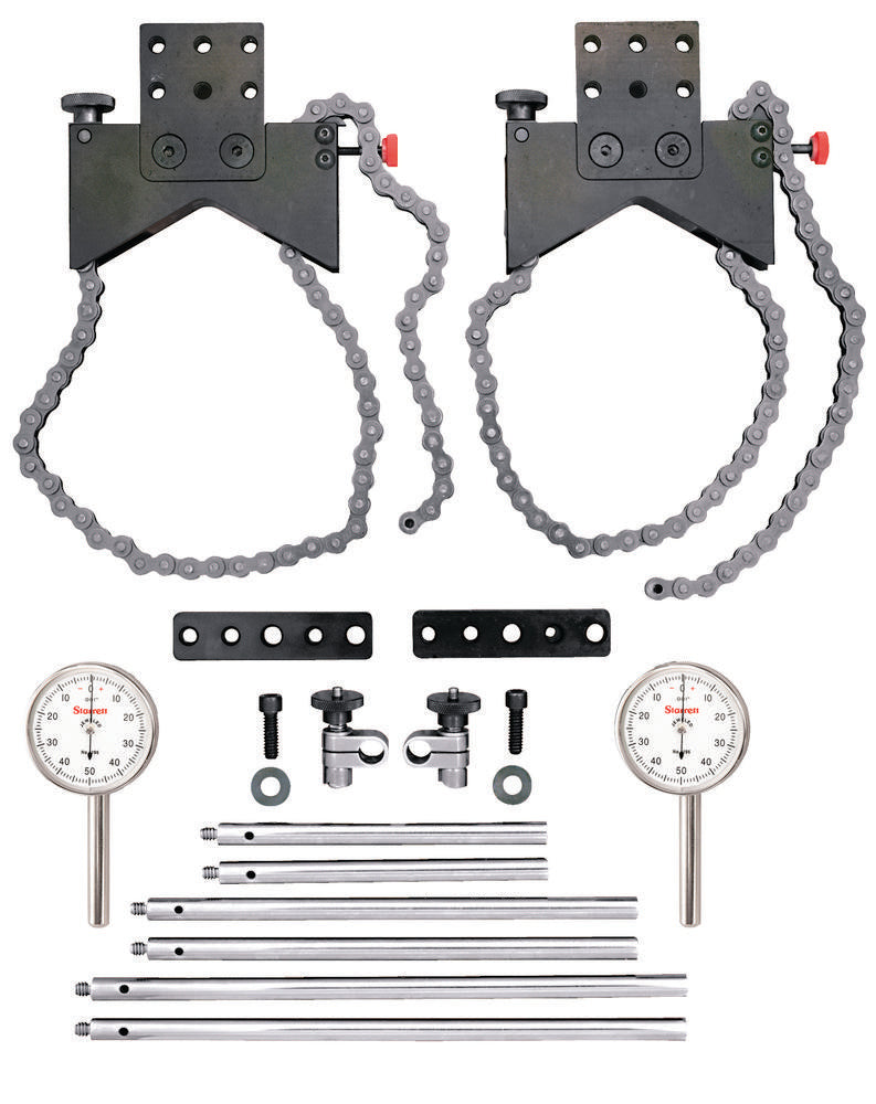 Shaft Alignment Clamp Set With 196B5 Indicators And Extension Plates