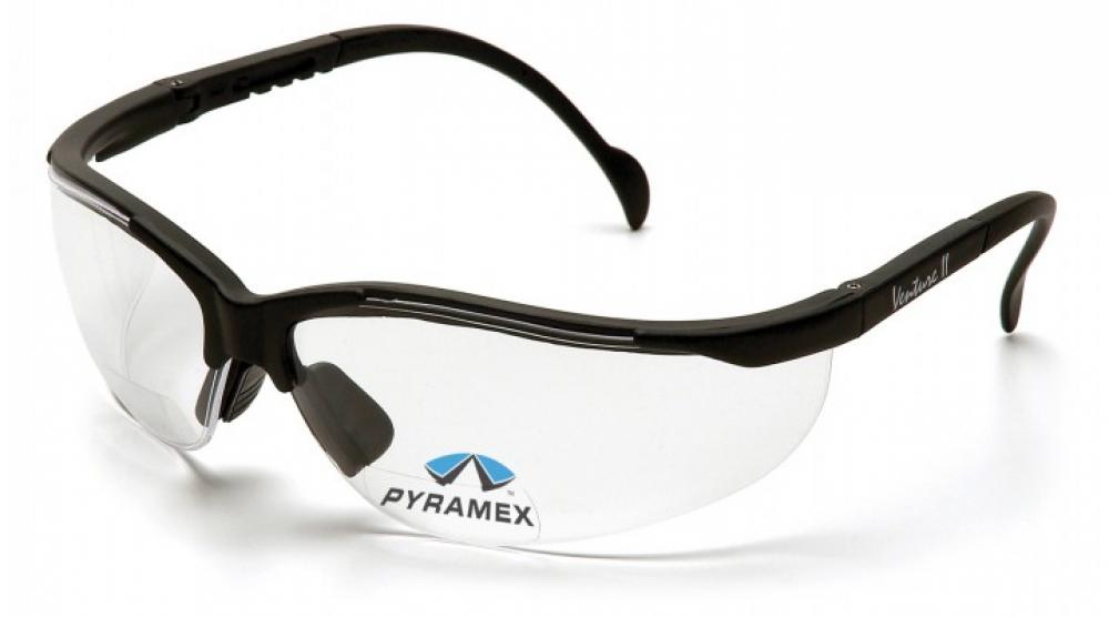 Lunettes de lecture V2 - Monture noire/transparente + verres 2,5