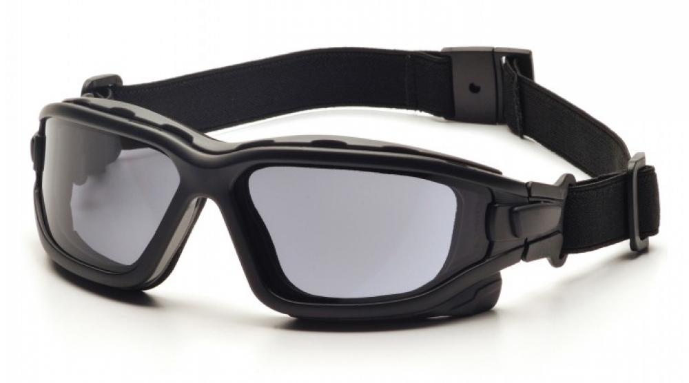 I-Force Slim - Black Strap-Temples/Gray Anti-Fog Lens
