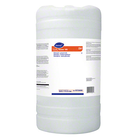Clax Master 100 22A1 neutral laundry detergent 15 gal/56.8L
