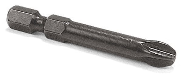 1/4 Inch PHILLIPS® #2 Power Hex Bit, 1-15/16 Inch Long
