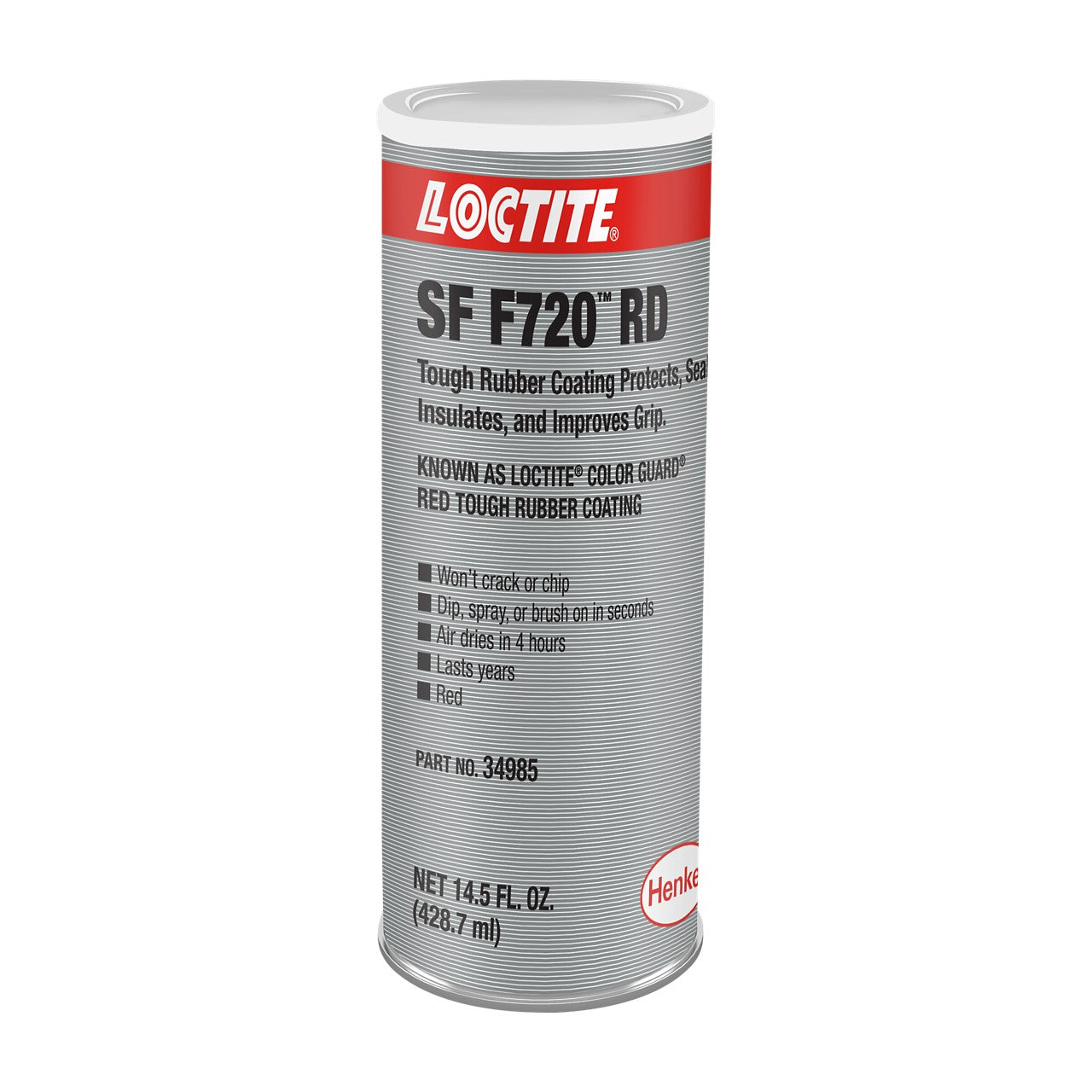 LOCTITE® SF F720, Red, Rubber Protective Coating, 14.50 oz Can
