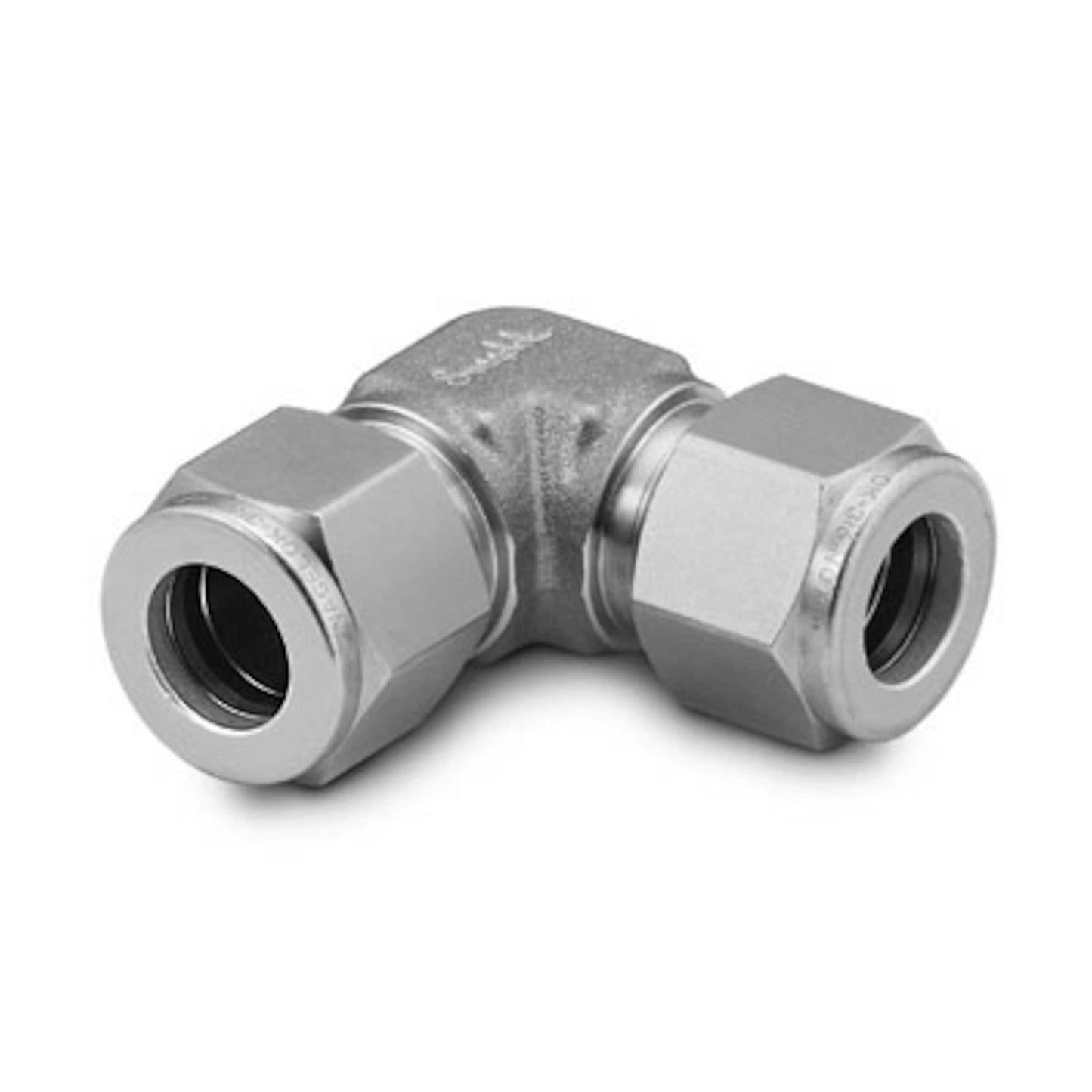 Stainless Steel Swagelok Tube Fitting, Union Elbow, 3/8 in. Tube OD