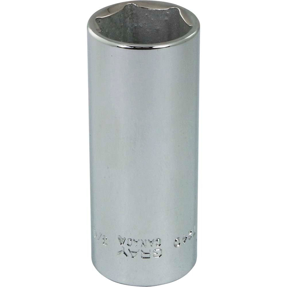 Socket - Deep, 3/8" Drive, 3/4" Hex, 6-Point