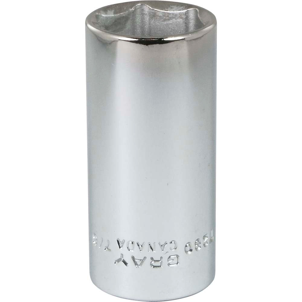 Socket - 7/8" x 3/8" Drive, 6-Point, Deep
